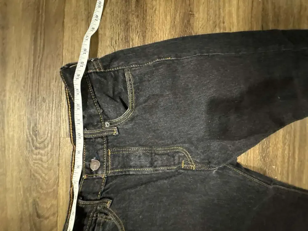Levi's 501 Original Fit Dark Wash Button Fly Jeans